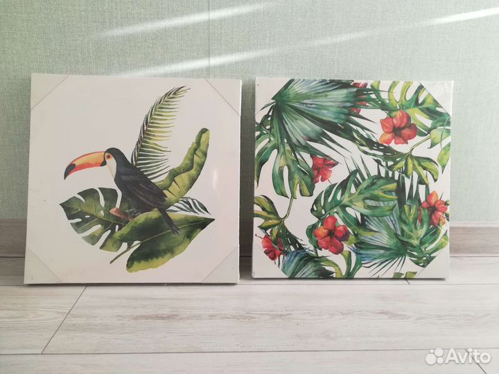 Картины 40*40 холст на подрамнике