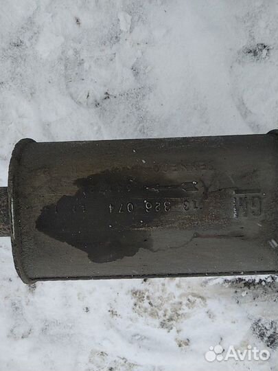 Выхлопная труба Opel Zafira C