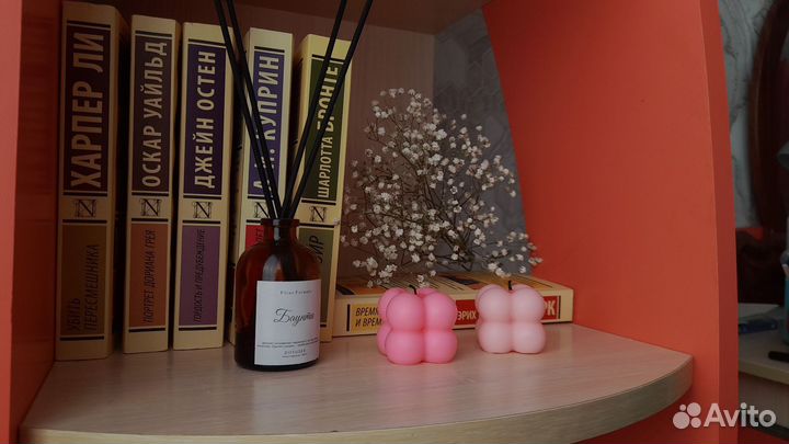 Ароматическая свеча ручной работы