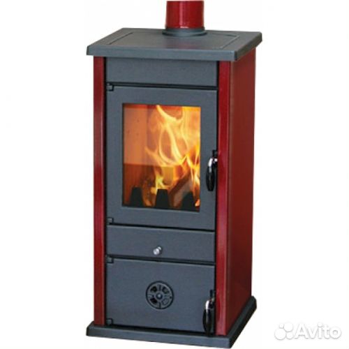 Печь На Дровах MBS vesta ECO dark RED MBS