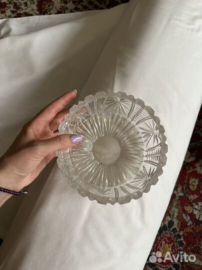 Ваза хрустальная СССР