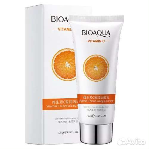Очищающая пенка для умывания с Витамином С