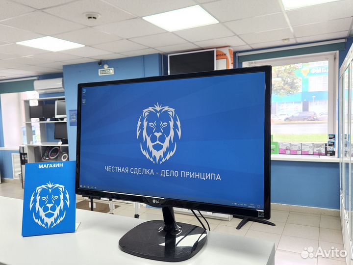 Монитор Lg 24 дюйма IPS hdmi (вр80)