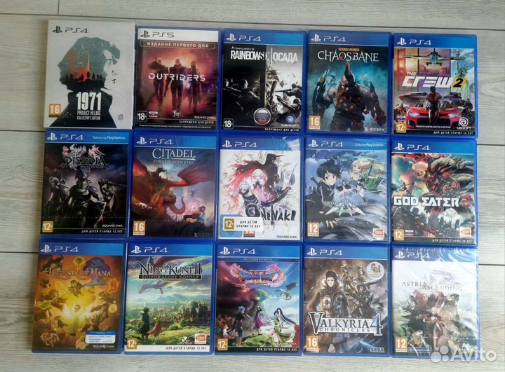 Игры ps4, ps5, PlayStation