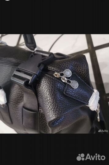 Сумка дорожная натуральная кожаная. Новая