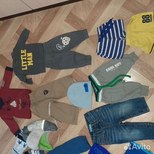 Пакет вещей с рождения до 3-4месяцев на мальчика