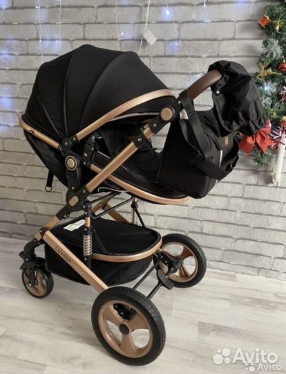 Коляска 3 в 1Luxmom 518, новая