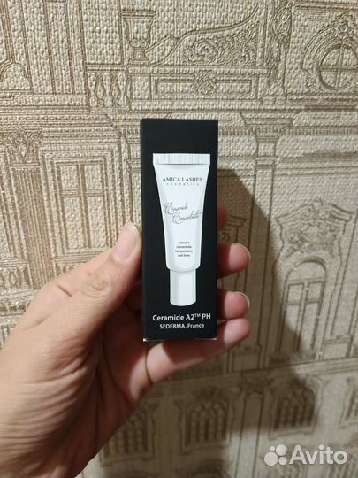 Набор Ceramide Concentrate+home serie Amica Lashes