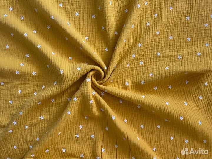 Ткань Муслин 2х слойный Турция