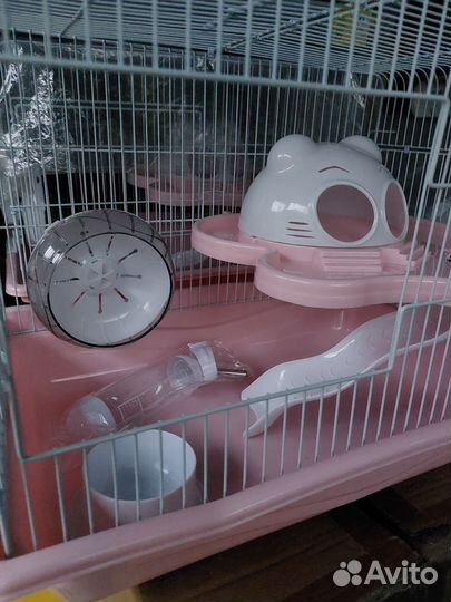 Большая новая клетка для грызунов,крыс,хомячков