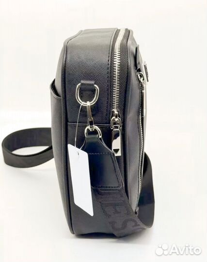 Сумка guess мужская черная