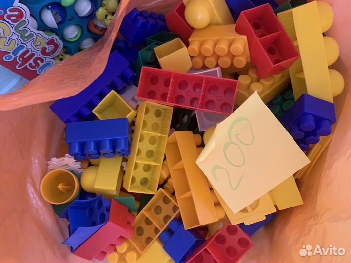 Конструктор крупные детали