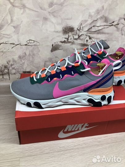 Nike React Element 55 Laser Fuchsia оригинал
