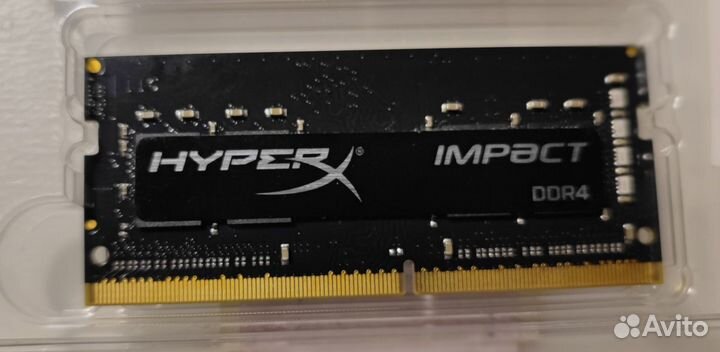 HyperX Impact 8 гб (4 гб x 2) DDR4 2400 мгц CL14
