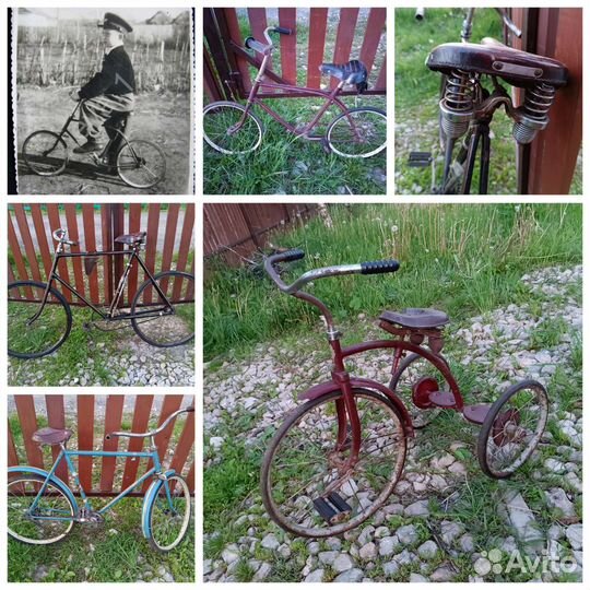Enfields велосипед антик СССР англия трехколесный