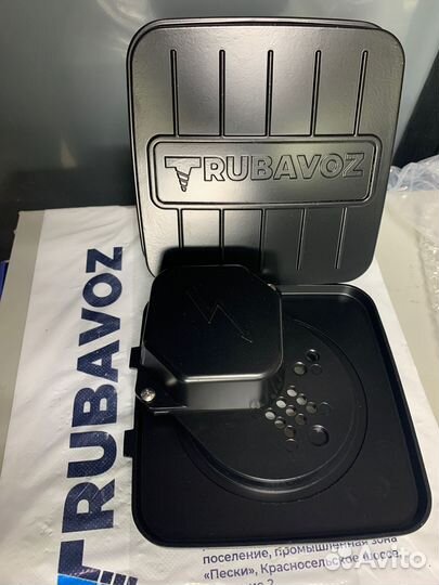 Крышка литой алюминий Trubavoz D110-140мм