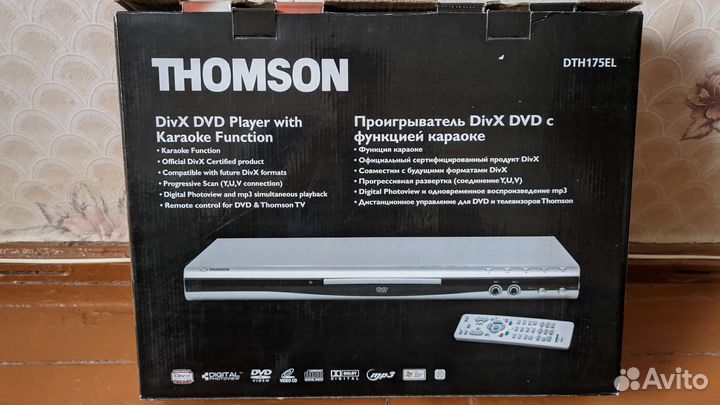 Dvd проигрыватель Thomson с караоке
