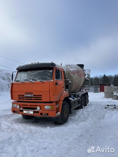 Автобетоносмеситель КАМАЗ 6520, 2007