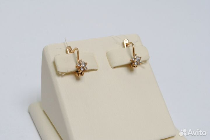 Золотые серьги