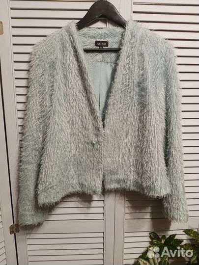 Вязаный женский жакет accent р.46/48