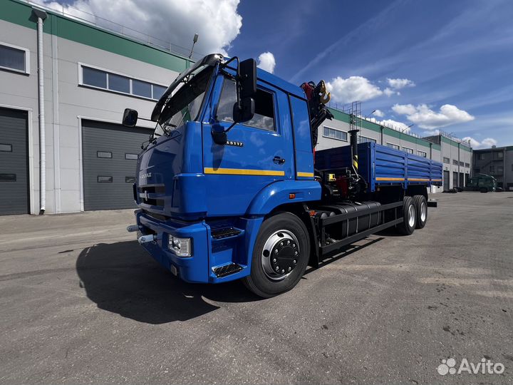 КАМАЗ 65117-48 (А5) с КМУ, 2024