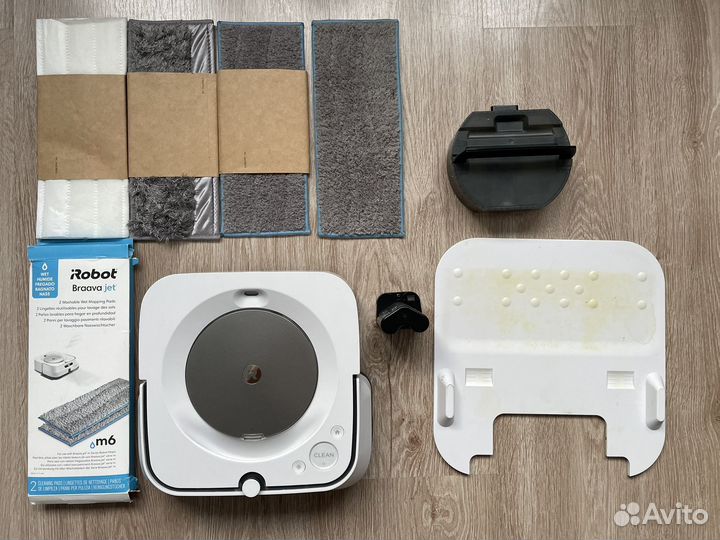 Запчасти робота полотера Irobot Braava JET M6