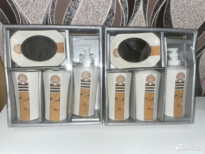 Наборы для ванной из 4х предметов