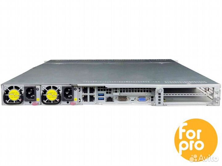 Supermicro 1U X11DPU 4LFF 2x6138Gold 192GB, 9361