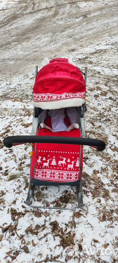 Коляска санки