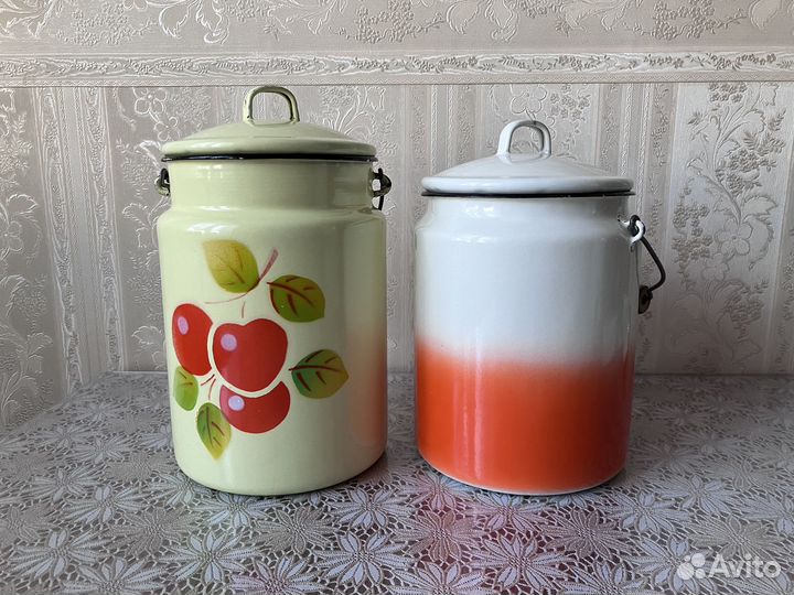 Бидоны эмалированные СССР