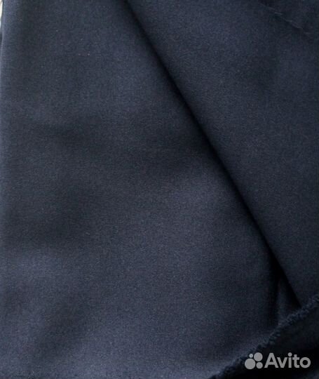 Отрез ткани габардин темно-синий 1.7м (шир. 1.5м)