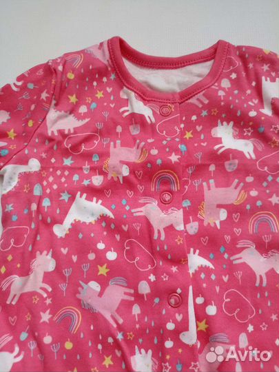 Слип для девочки новый George 9-12мес