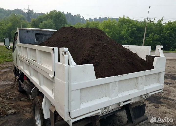 Чернозем, земля, плодородный грунт