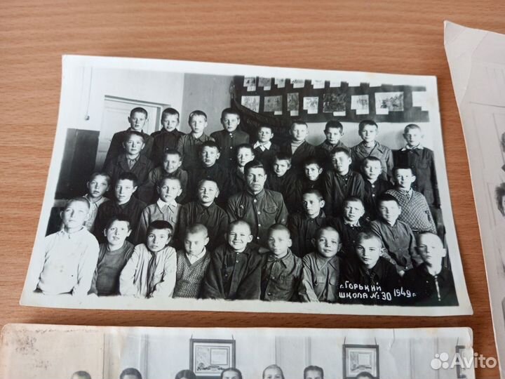Старые фотографии школьников