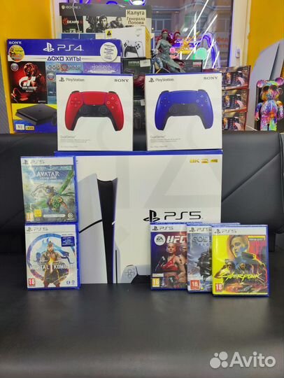 Игровая приставка sony ps 5 Slim разные комплекты