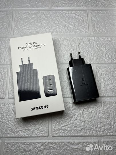 Адаптер питания samsung 65w (Новый)