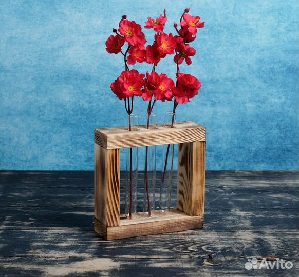 Кашпо деревянное