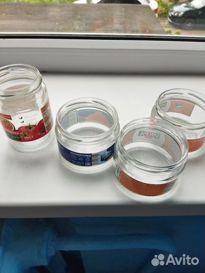Банки стеклянные маленькие
