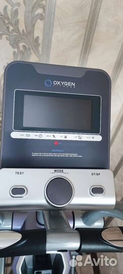 Эллиптический тренажер Oxygen EX-56 HRC, серый