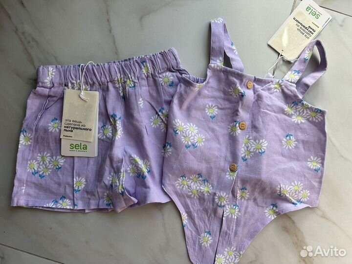 Костюм Sela лен 110
