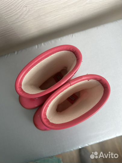 Резиновые сапоги для девочки