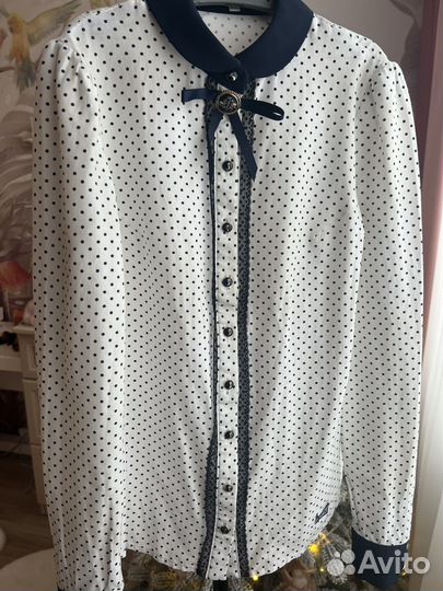 Рубашка школьная для девочки 146 152