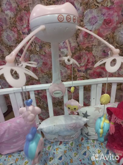 Мобиль на кроватку с проектором