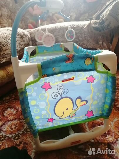 Кровать качалка для кукол