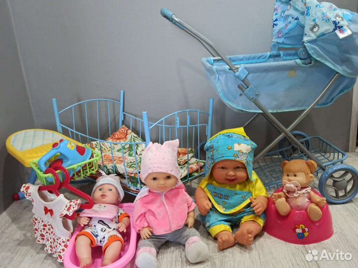 Игровой набор для девочки дочки-матери 19 предм