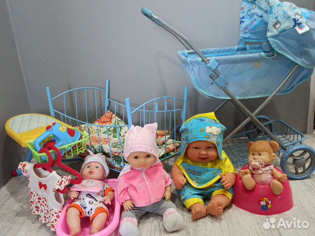 Игровой набор для девочки дочки-матери 19 предм