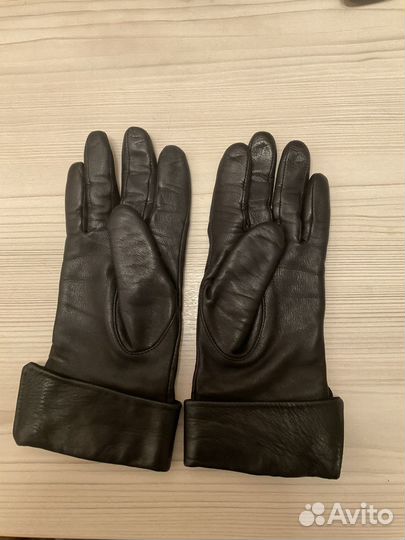 Перчатки женские кожаные размер 6.5