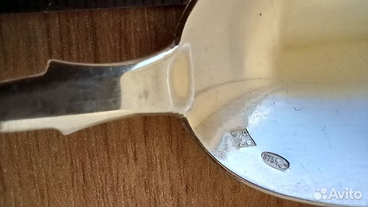 Серебряные чайные ложки, серебро