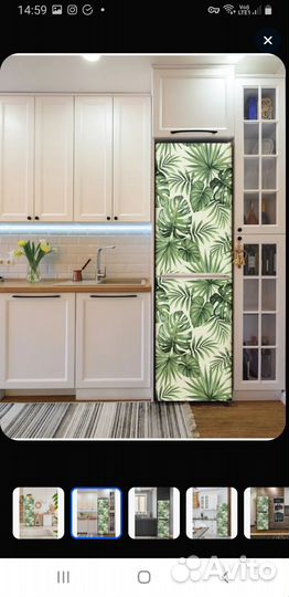 Интерьерная наклейка. Наклейка на холодильник