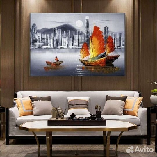 Интерьерные картины онлайн примерка